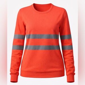 NWT High Visibility Pink Safety Reflective Shirt 🏃🏾‍♀️ Sz Medium